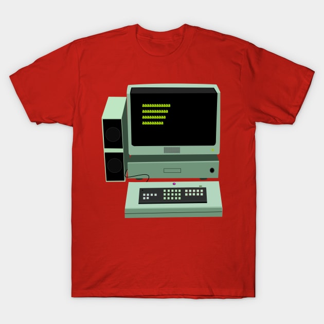 Old Computer T-Shirt by momomoma